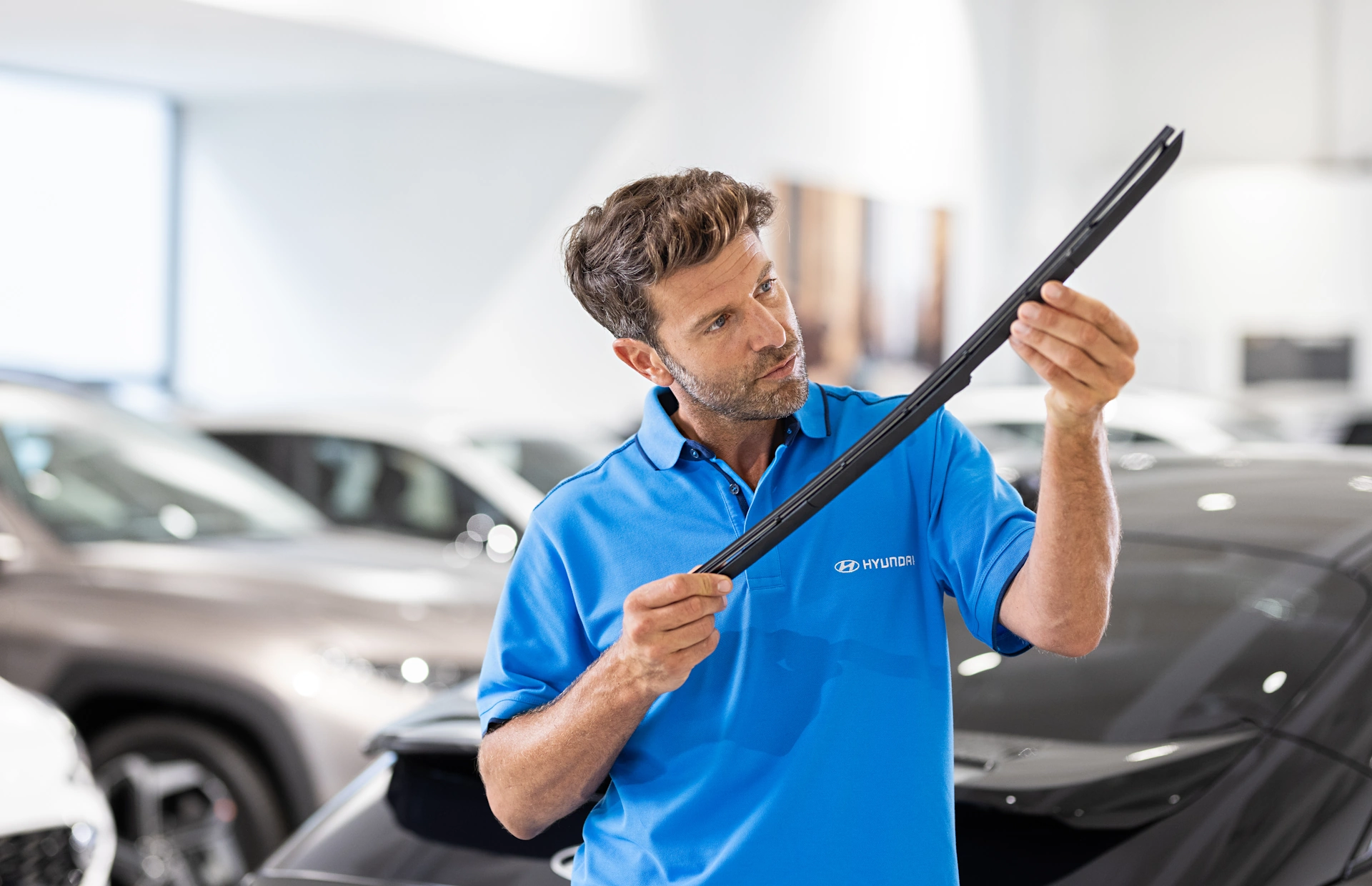 Vaš Hyundai. Vaš servis. Vaša zima. Hyundai izmjena metlica brisača